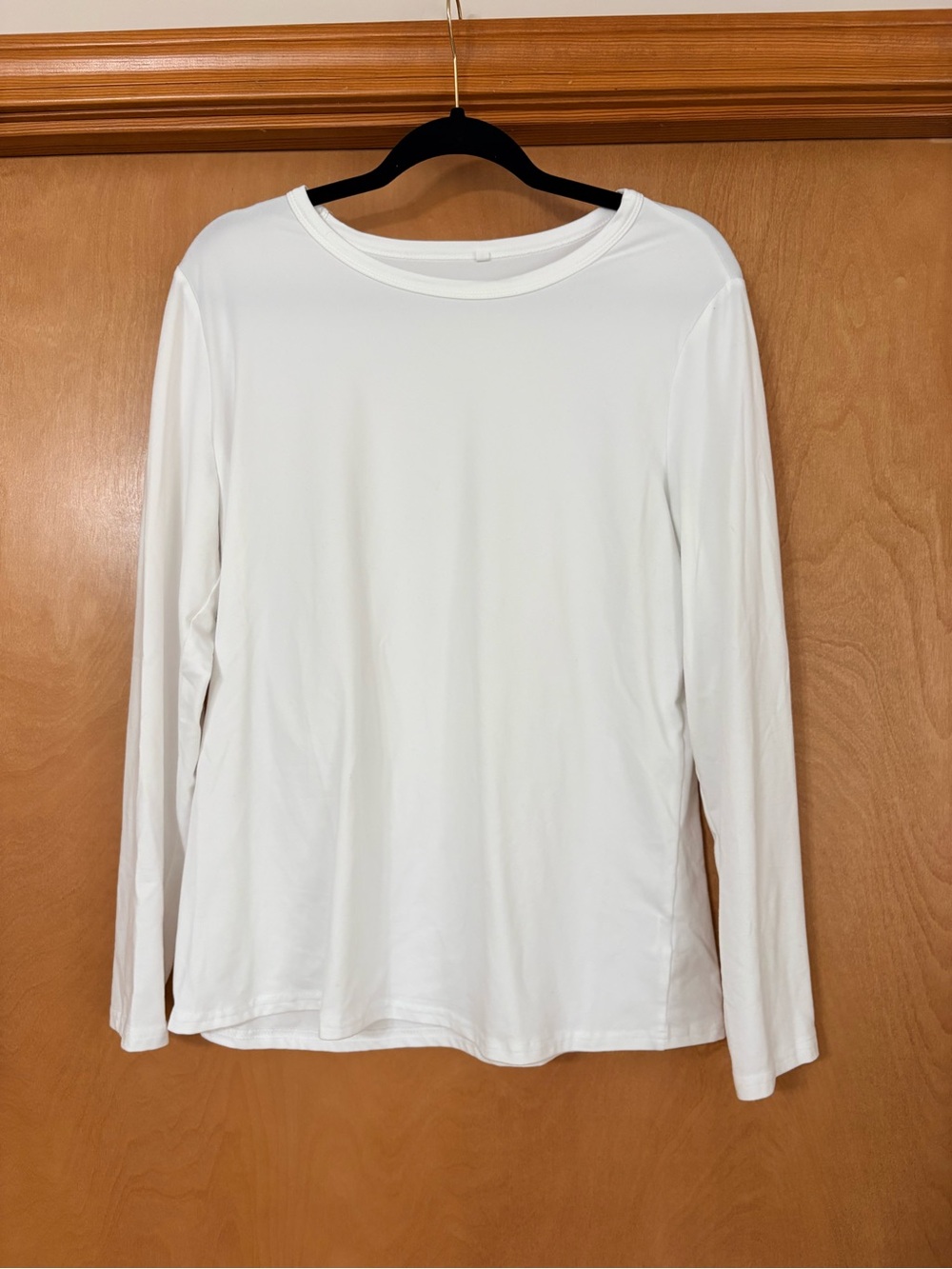 Classic Long Sleeve White Tee